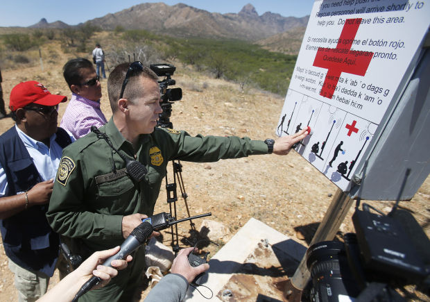 Border Patrol rescue beacons
